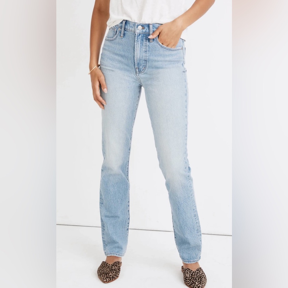 Madewell The Perfect Vintage Full Length Jean Light Wash